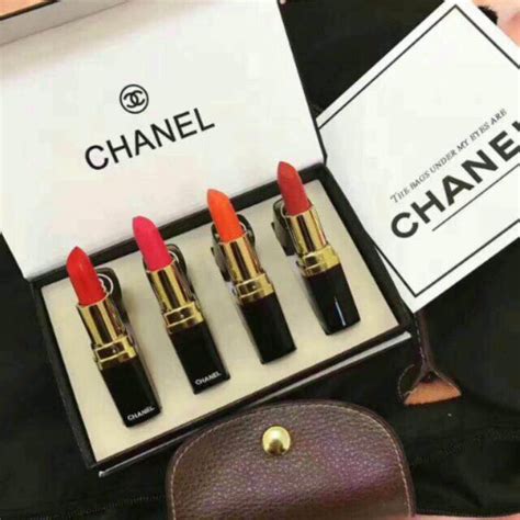 chanel 4 lipstick set|chanel lipstick clearance.